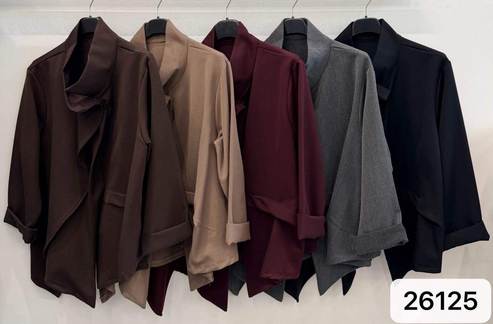 Oversize bunda s krejčovským střihem