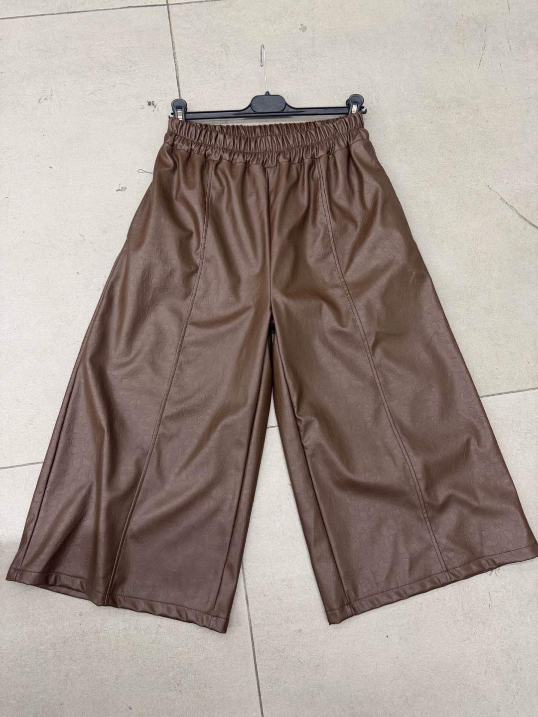 Kalhoty Wide Leg s Elastickým Pasem