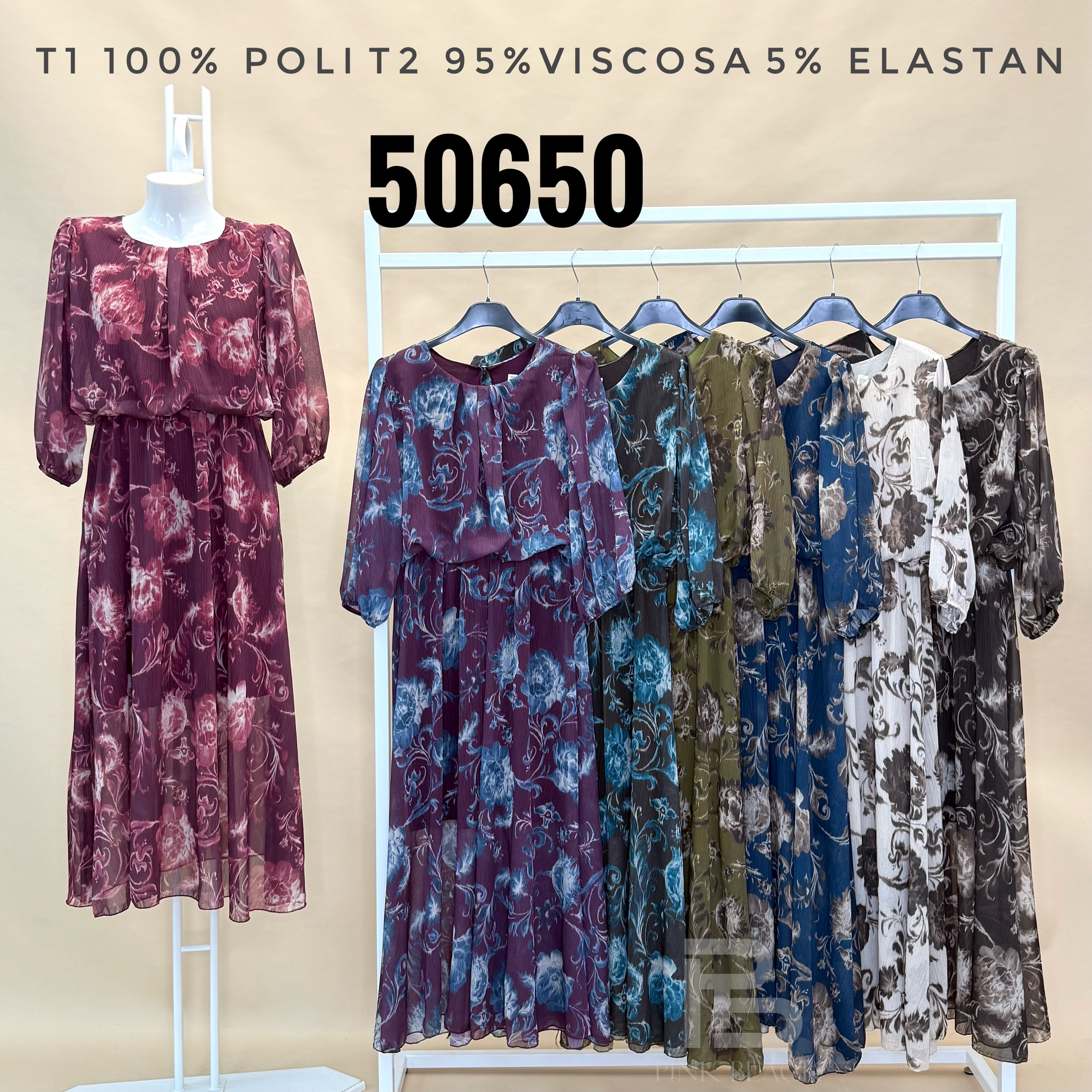 Midi šaty á‑linii s páskem na gumu