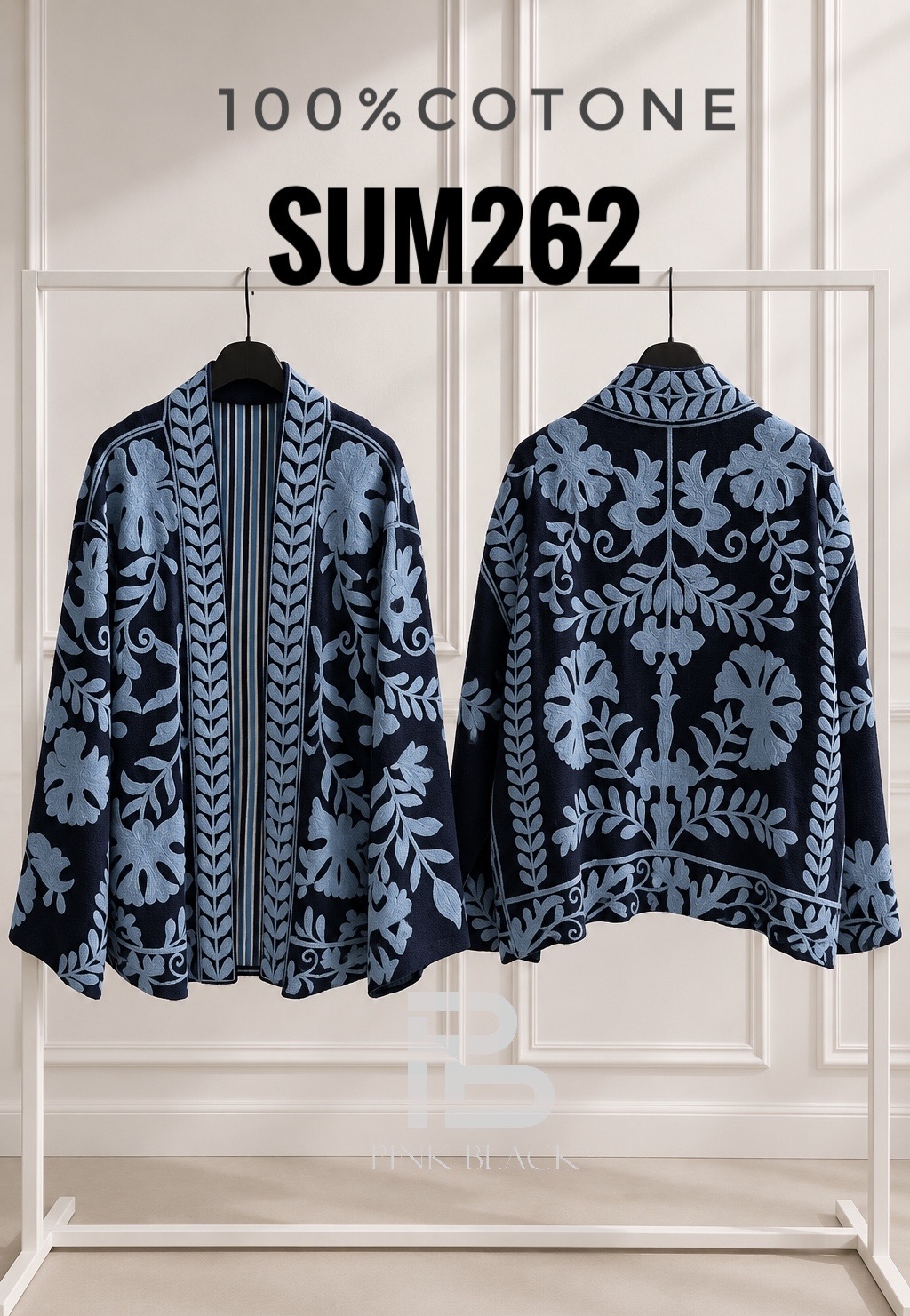 Volná kimono bunda