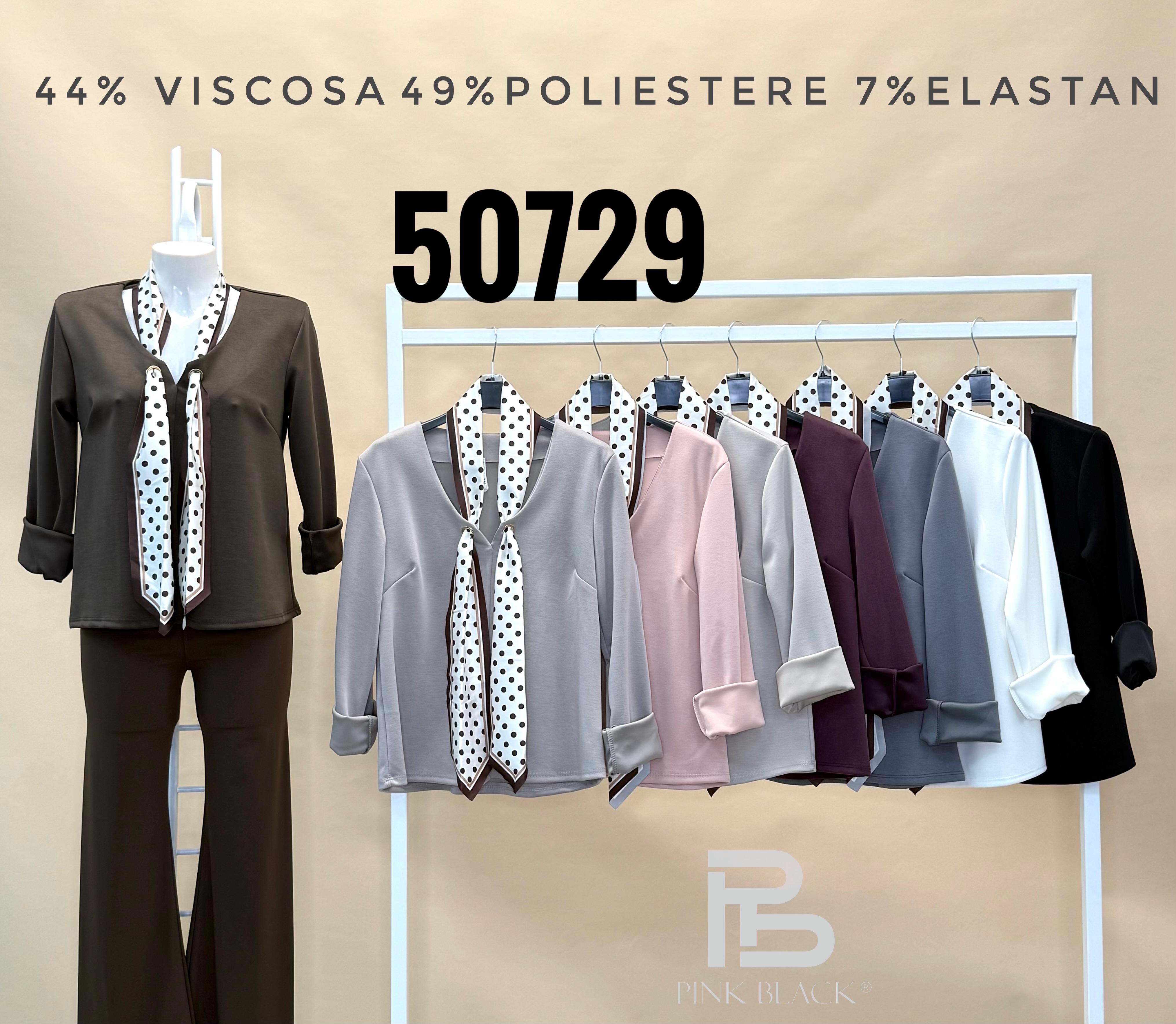 Halenka s V výstřihem a mašlí
