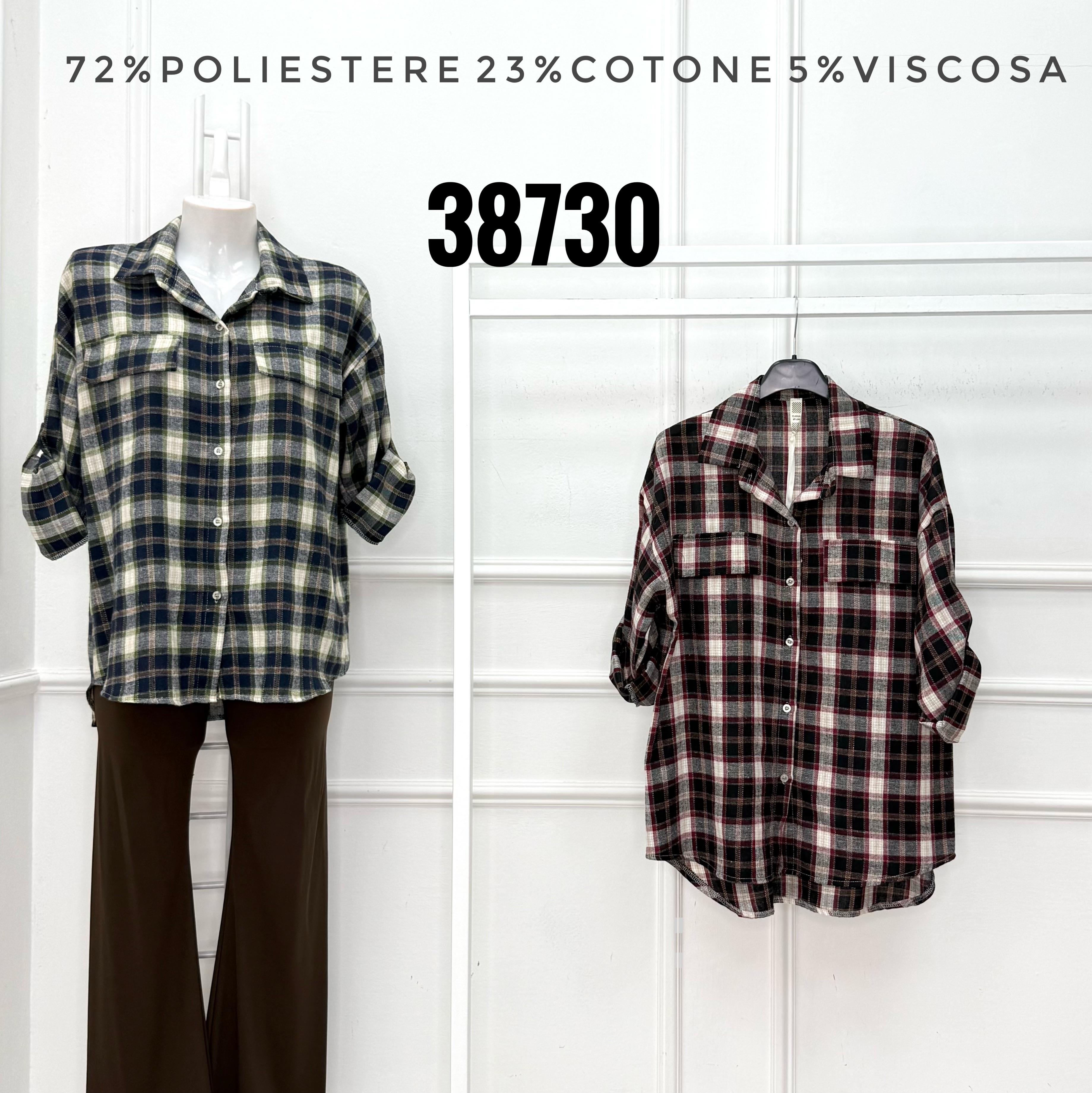 Oversize košile s kapsou