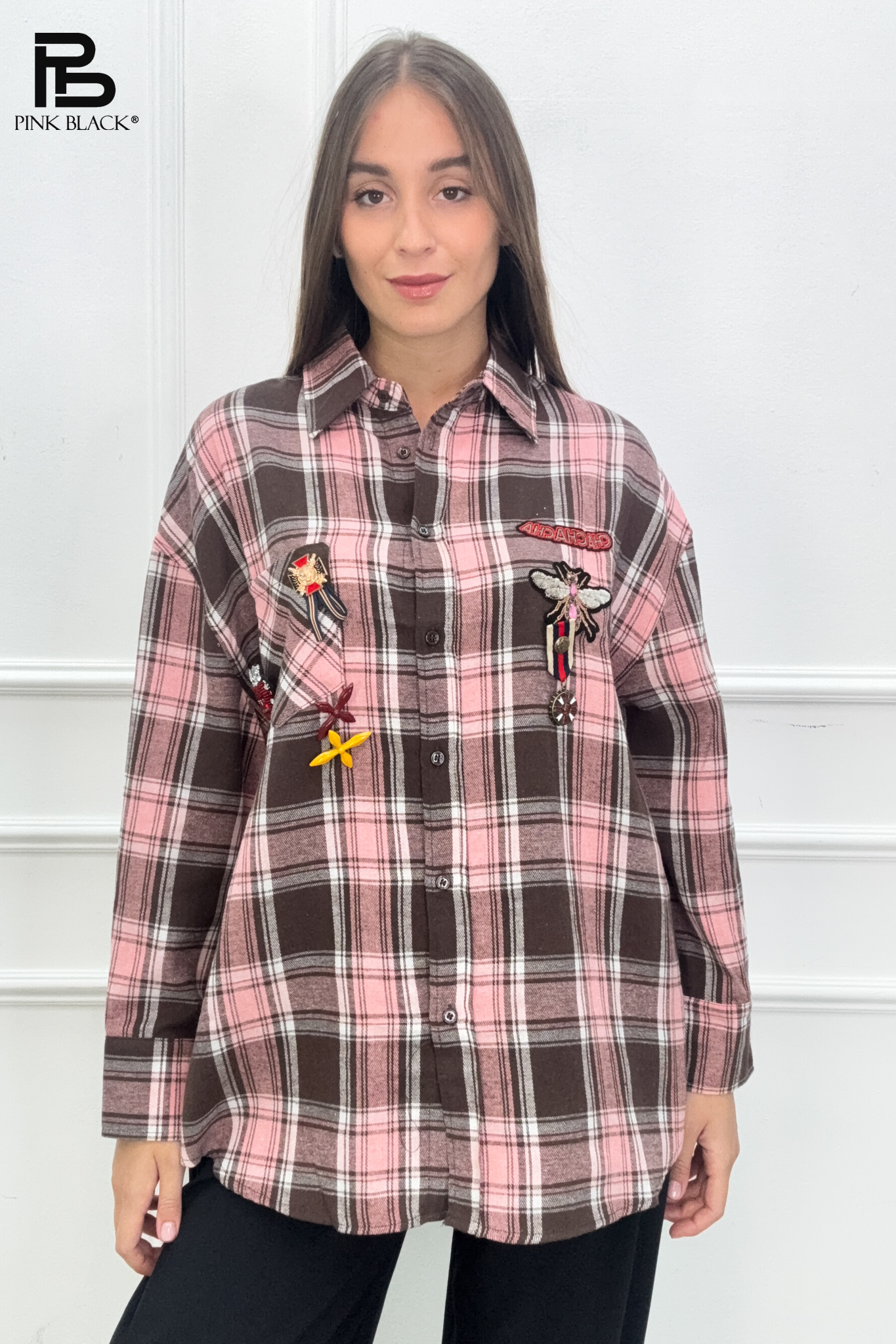 Prodloužená oversize košile