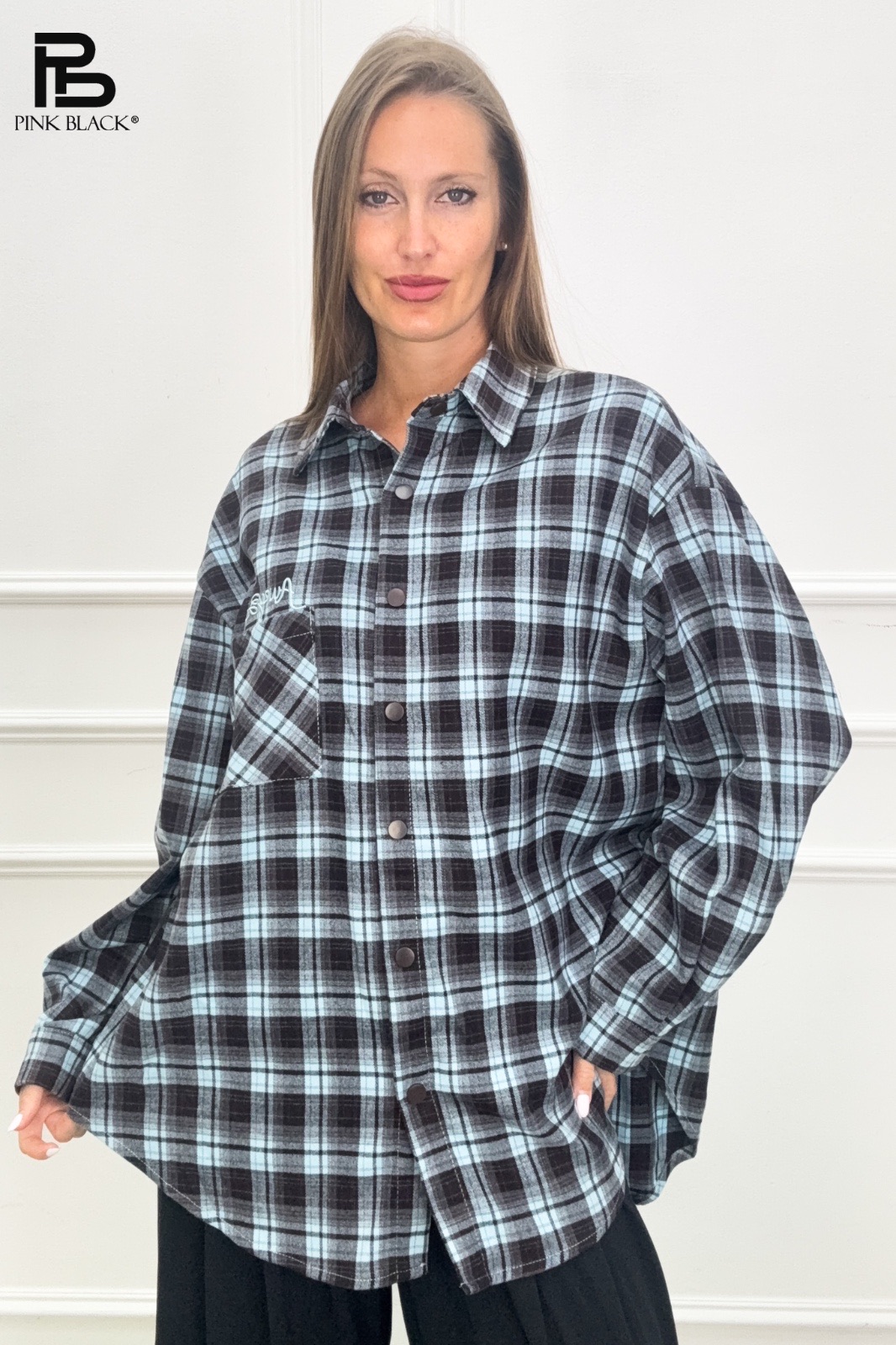 Prodloužená oversize košile