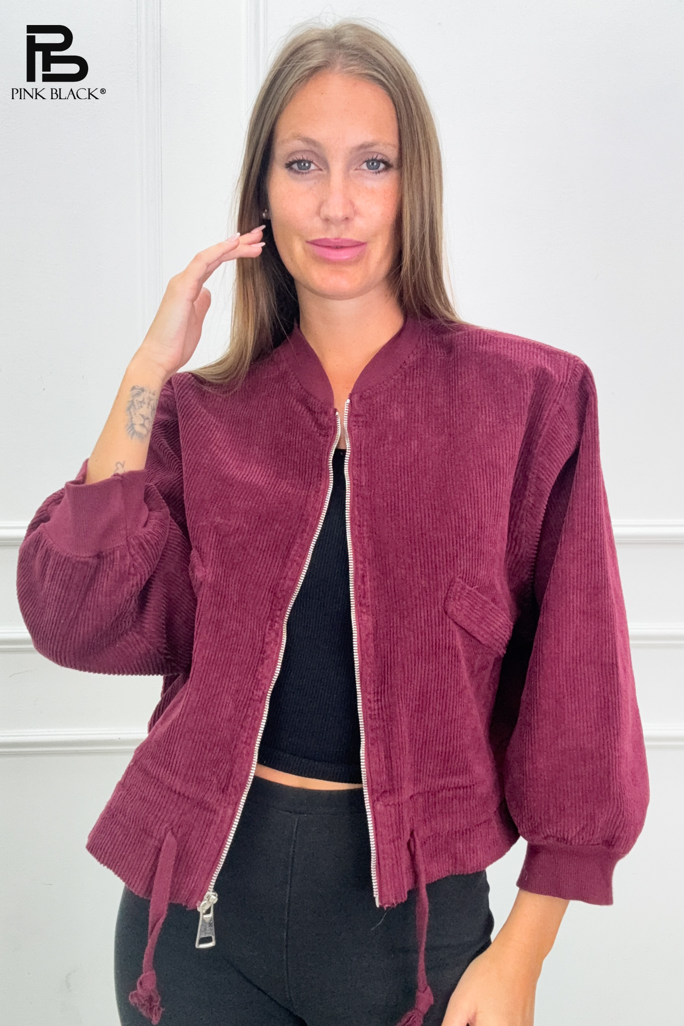 Krátká overshirtová bunda