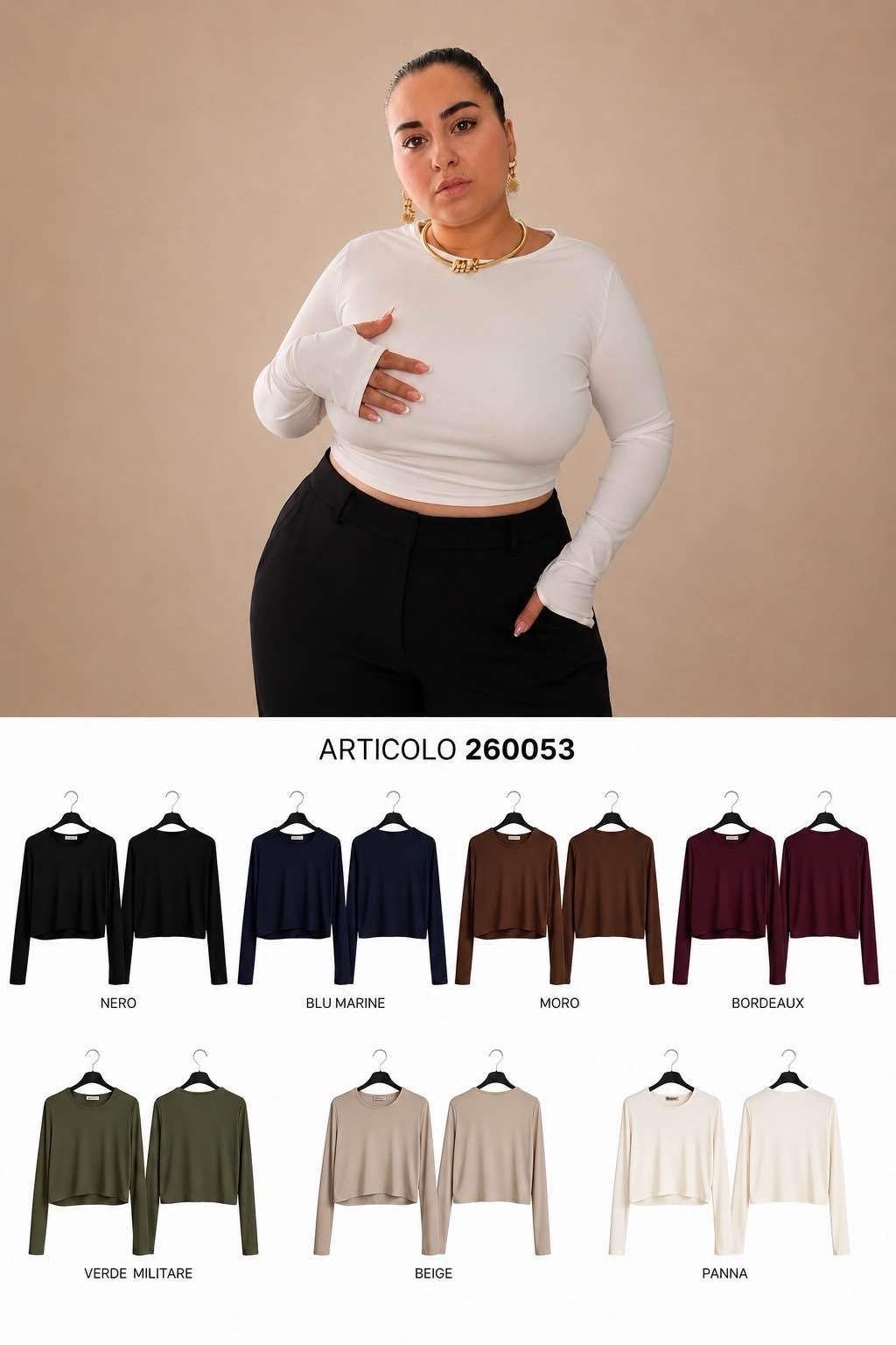 Přiléhavý crop top
