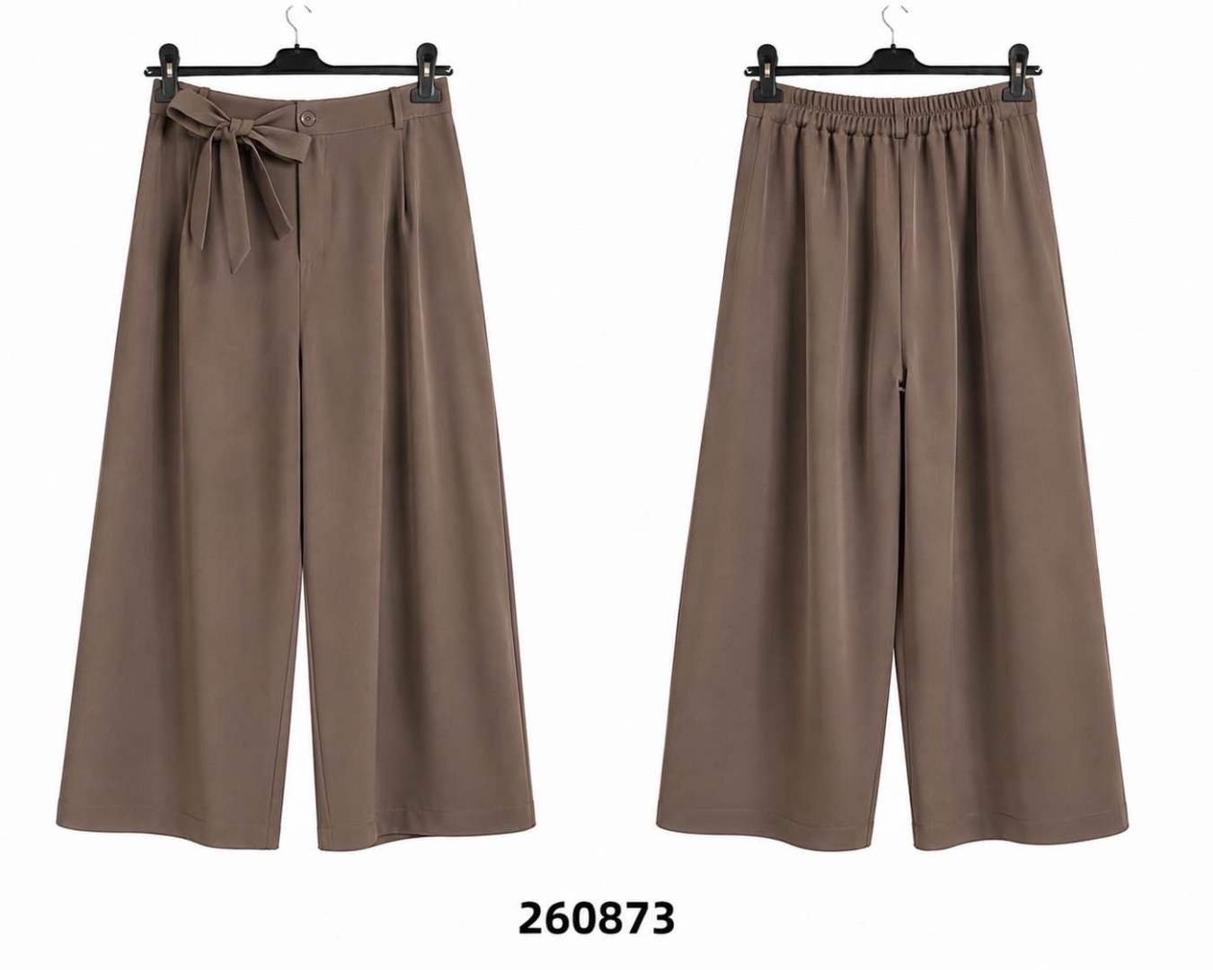 Culotte kalhoty s vysokým pasem