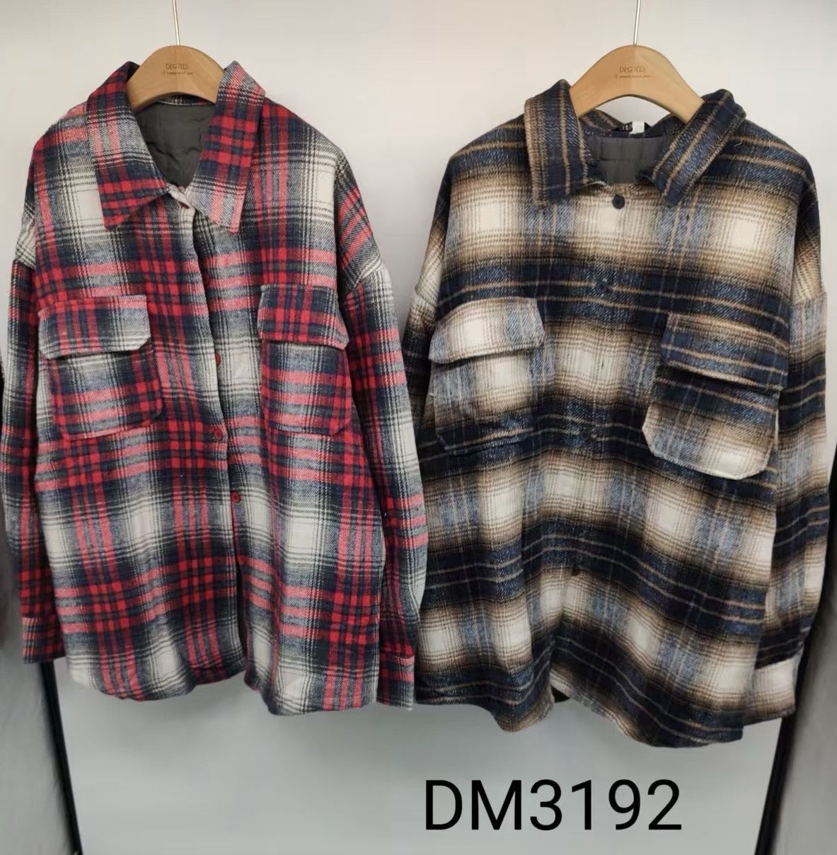 Oversize košile s límečkem