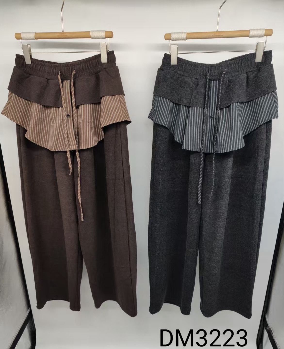 Kalhoty Wide Leg se Šňůrkou
