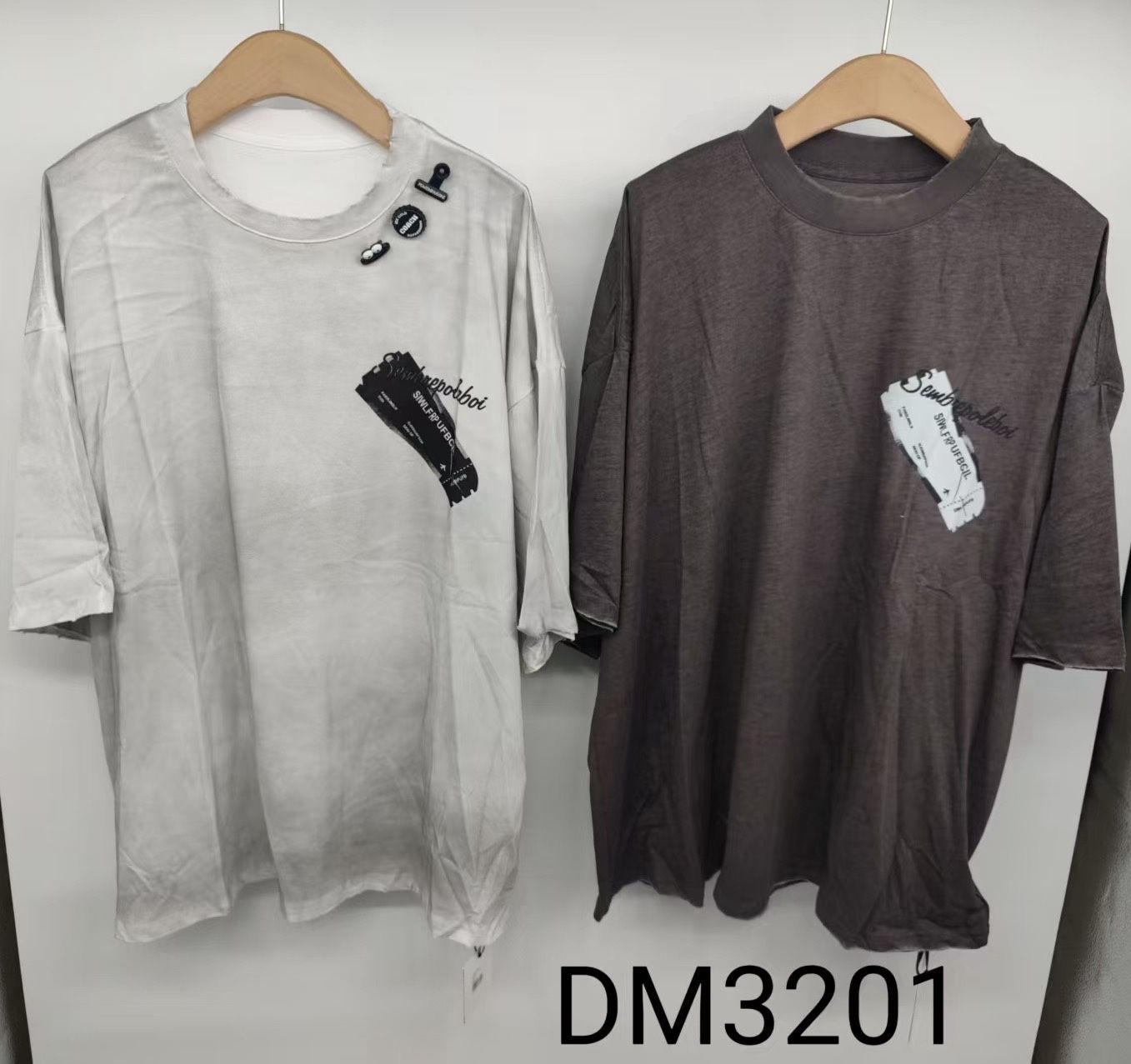 Oversize tričko s potiskem