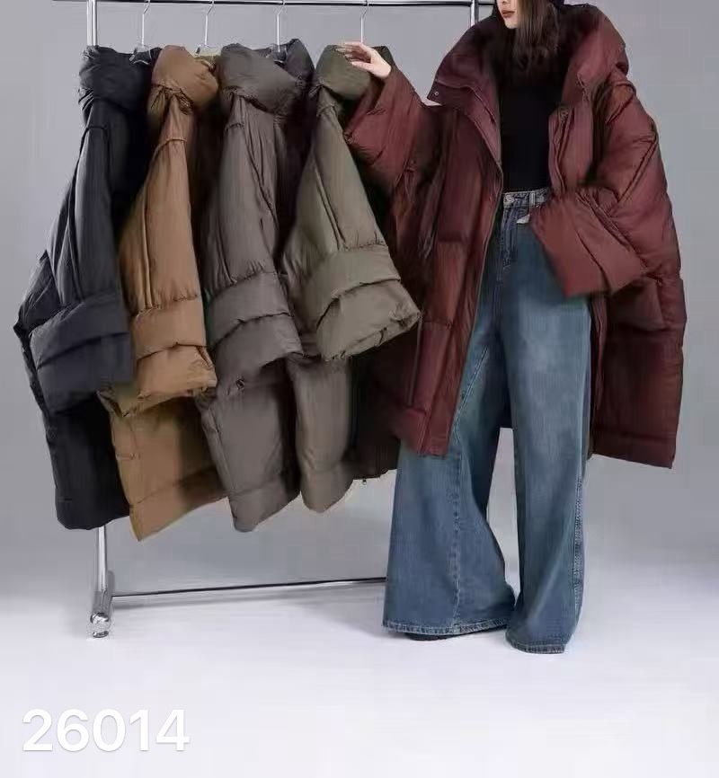 Oversized kabát s vysokým límcem