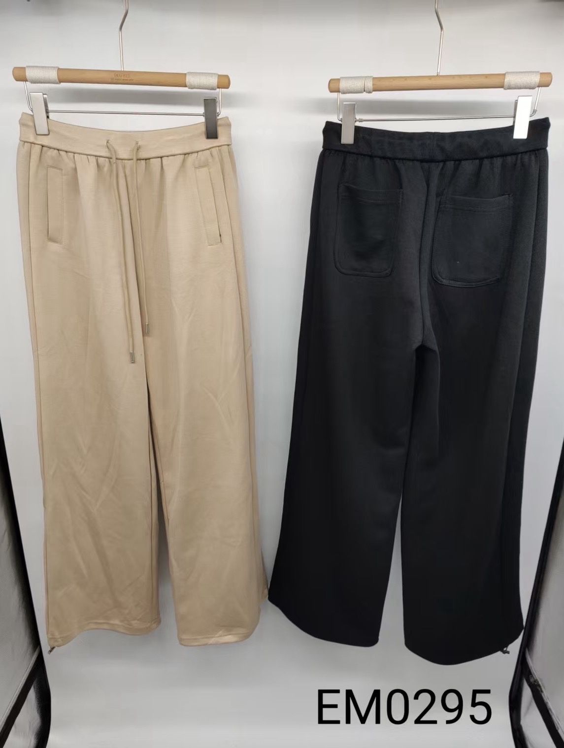 Kalhoty Wide‑Leg se šňůrkou