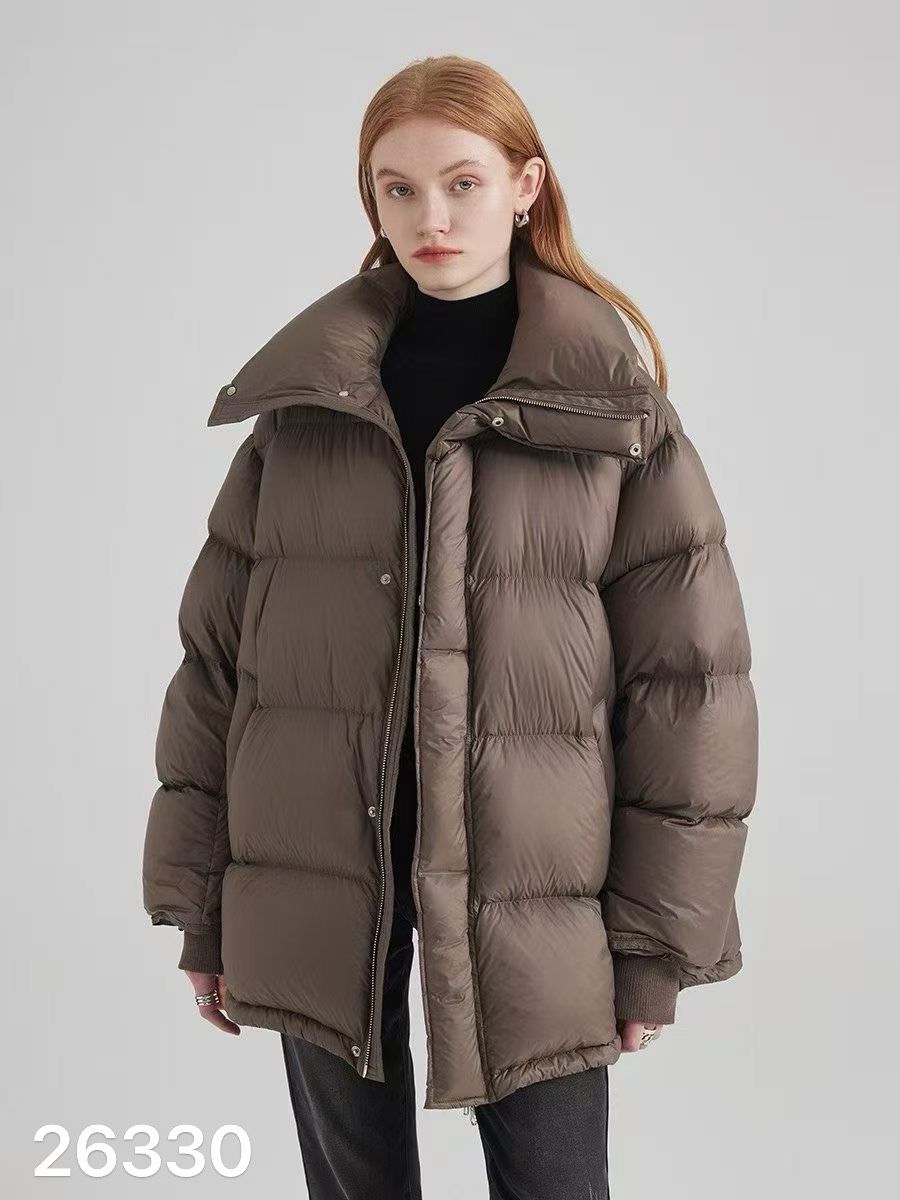 Oversize prošívaná bunda