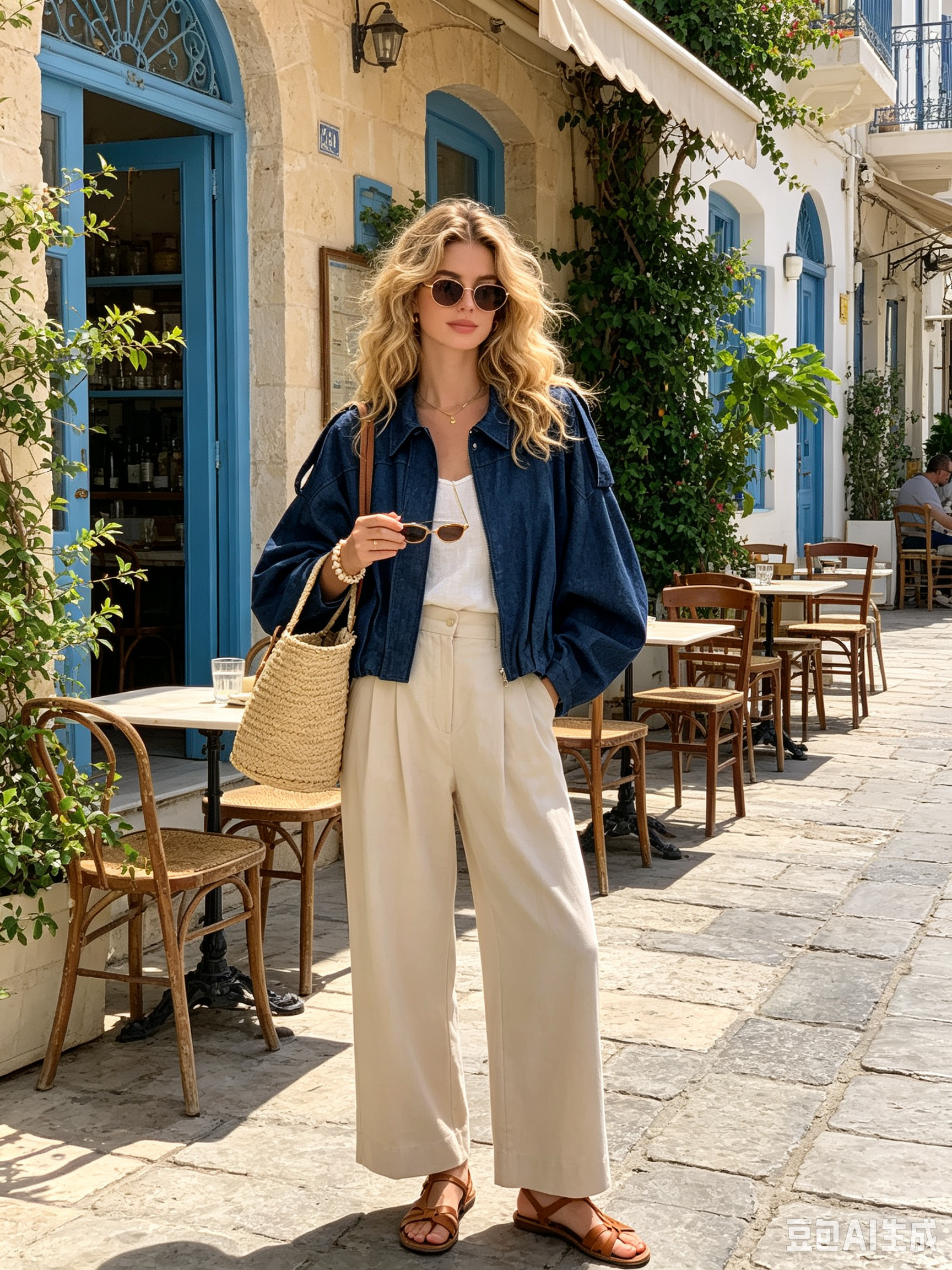 Oversize boxy bunda s límečkem