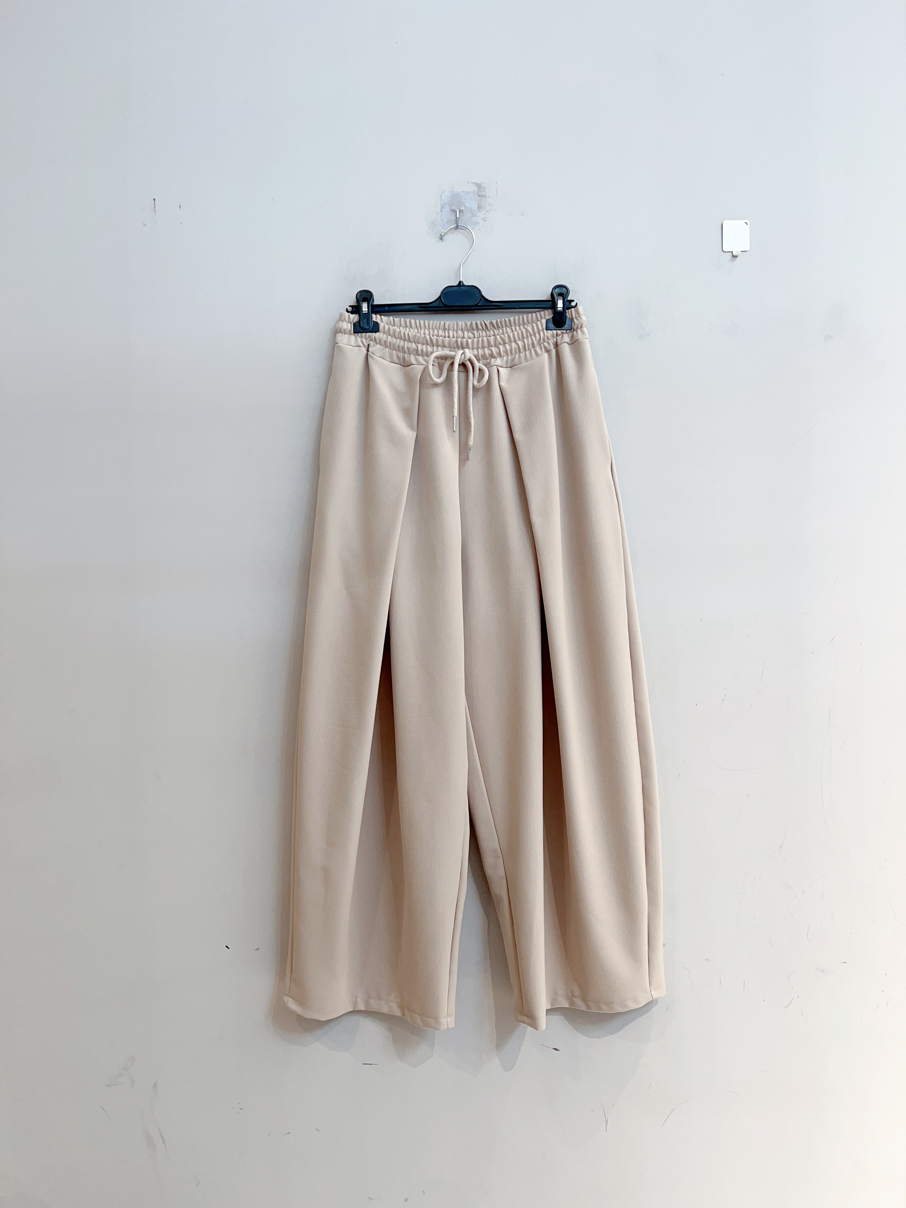 Kalhoty Wide‑Leg se šňůrkou v pase