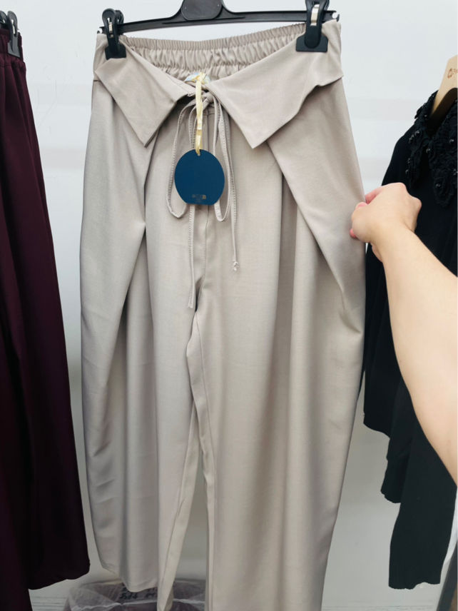 Kalhoty Wide Leg se Šňůrkou
