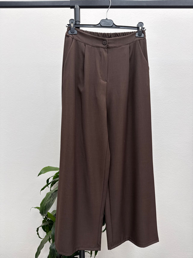Kalhoty Wide Leg s Lemy