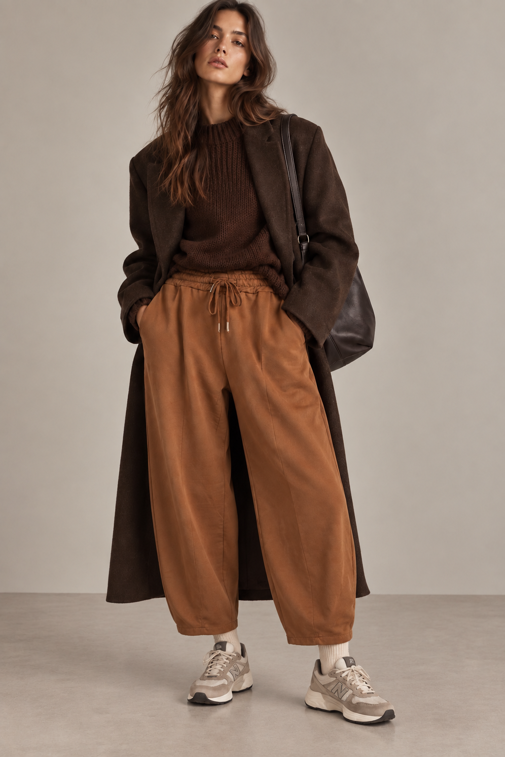 Baggy tepláky typu jogger