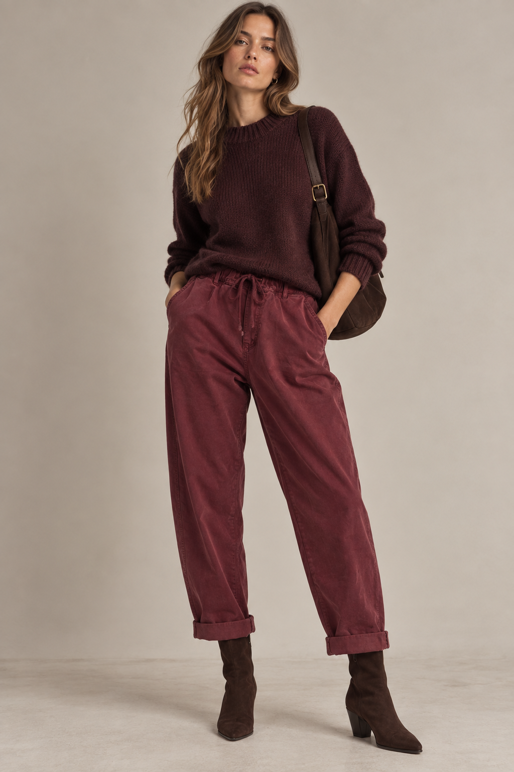 Lehké kalhoty se šňůrkou