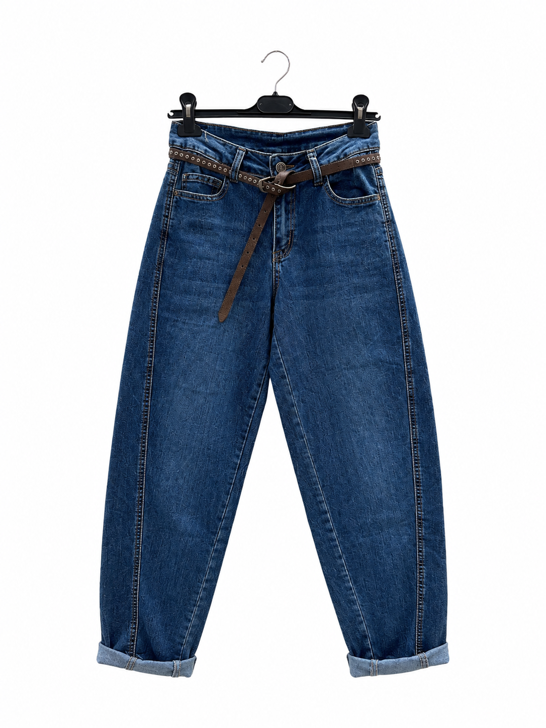 Džíny Mom Fit do Kotníku