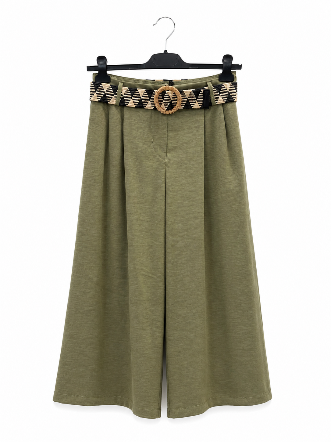 Culotte kalhoty s řasami