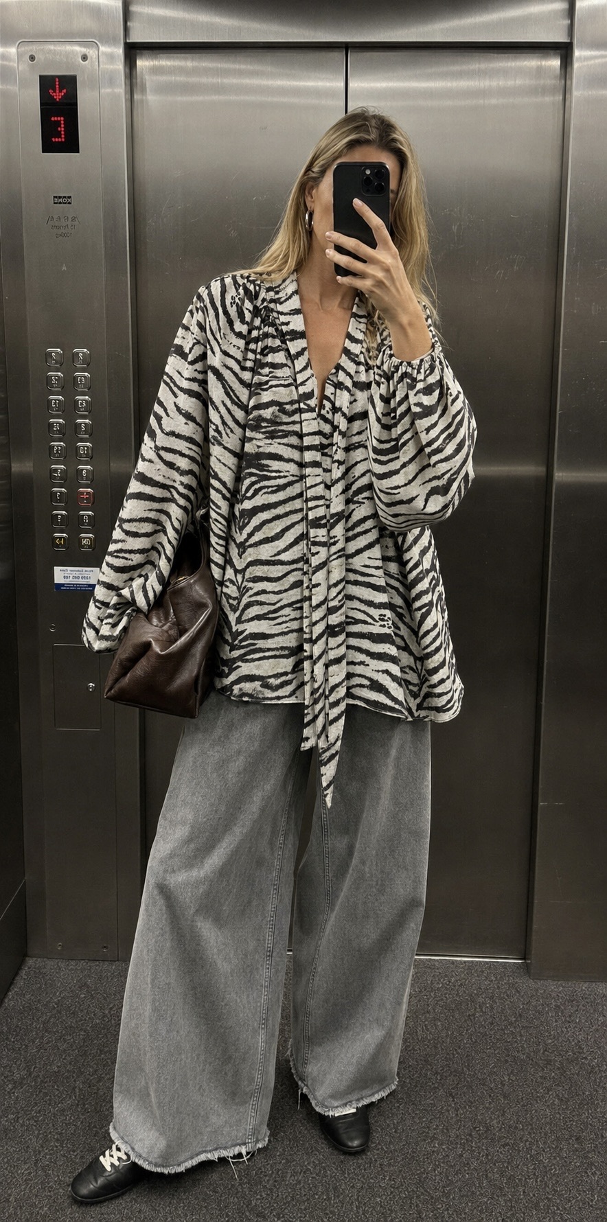 Oversize halenka se zavazováním