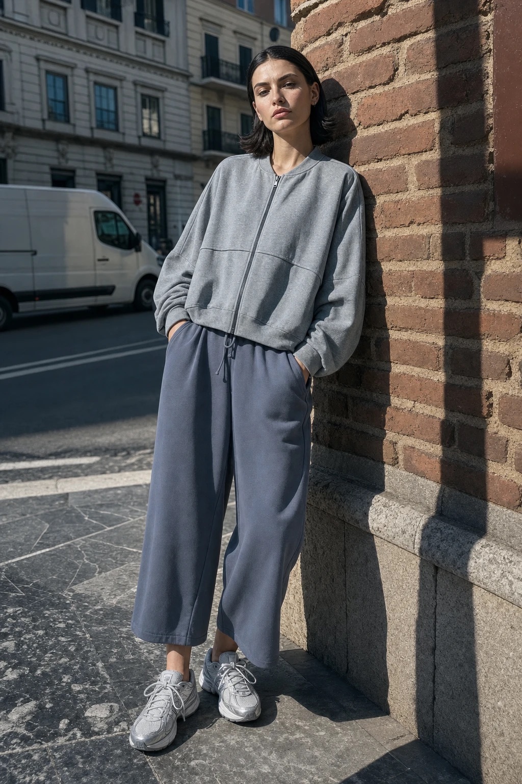 Oversize bomber bunda
