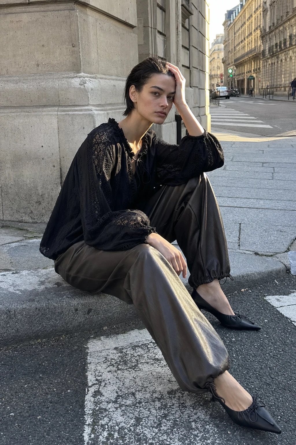 Oversized halenka s výstřihem