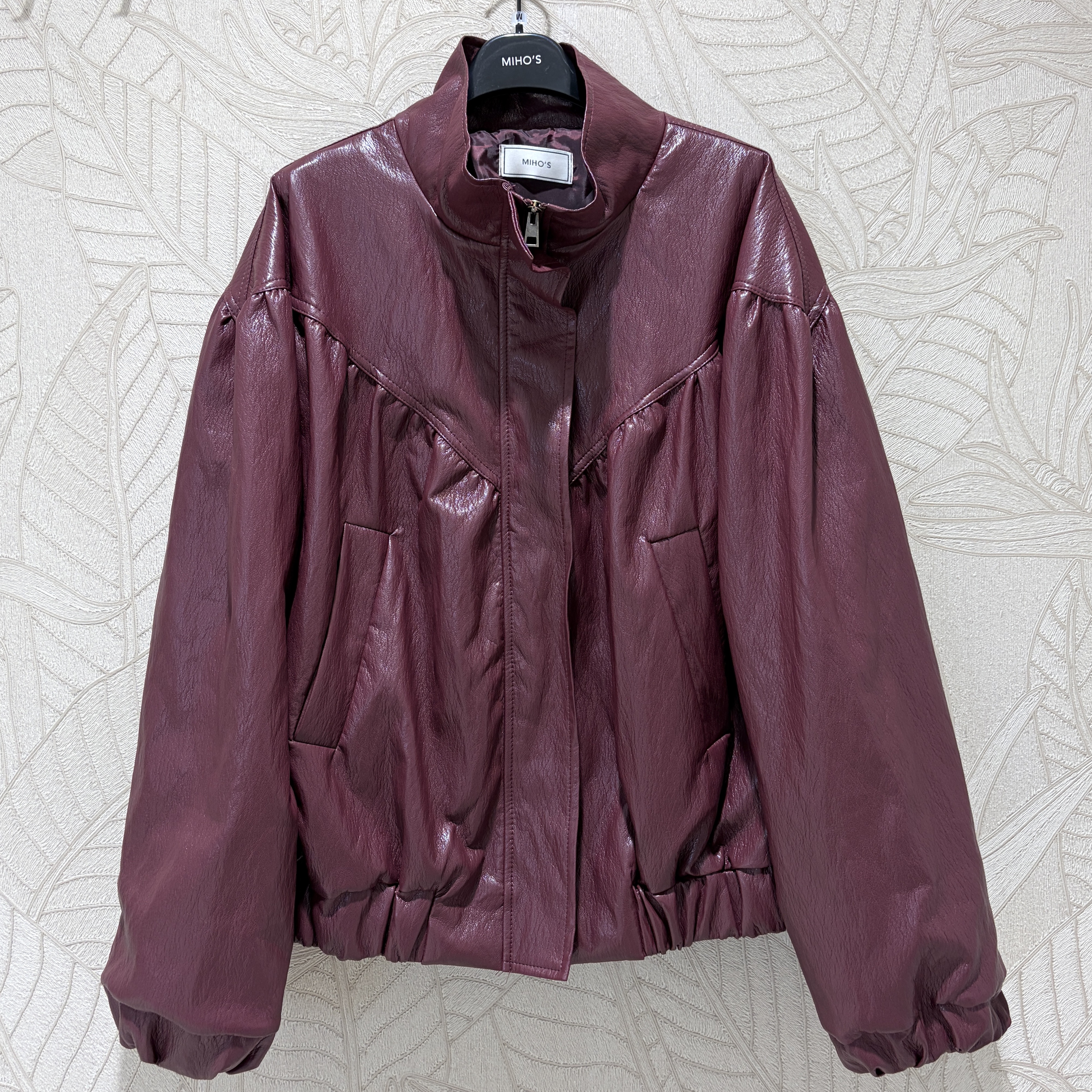Bomber bunda oversize se stojáčkem