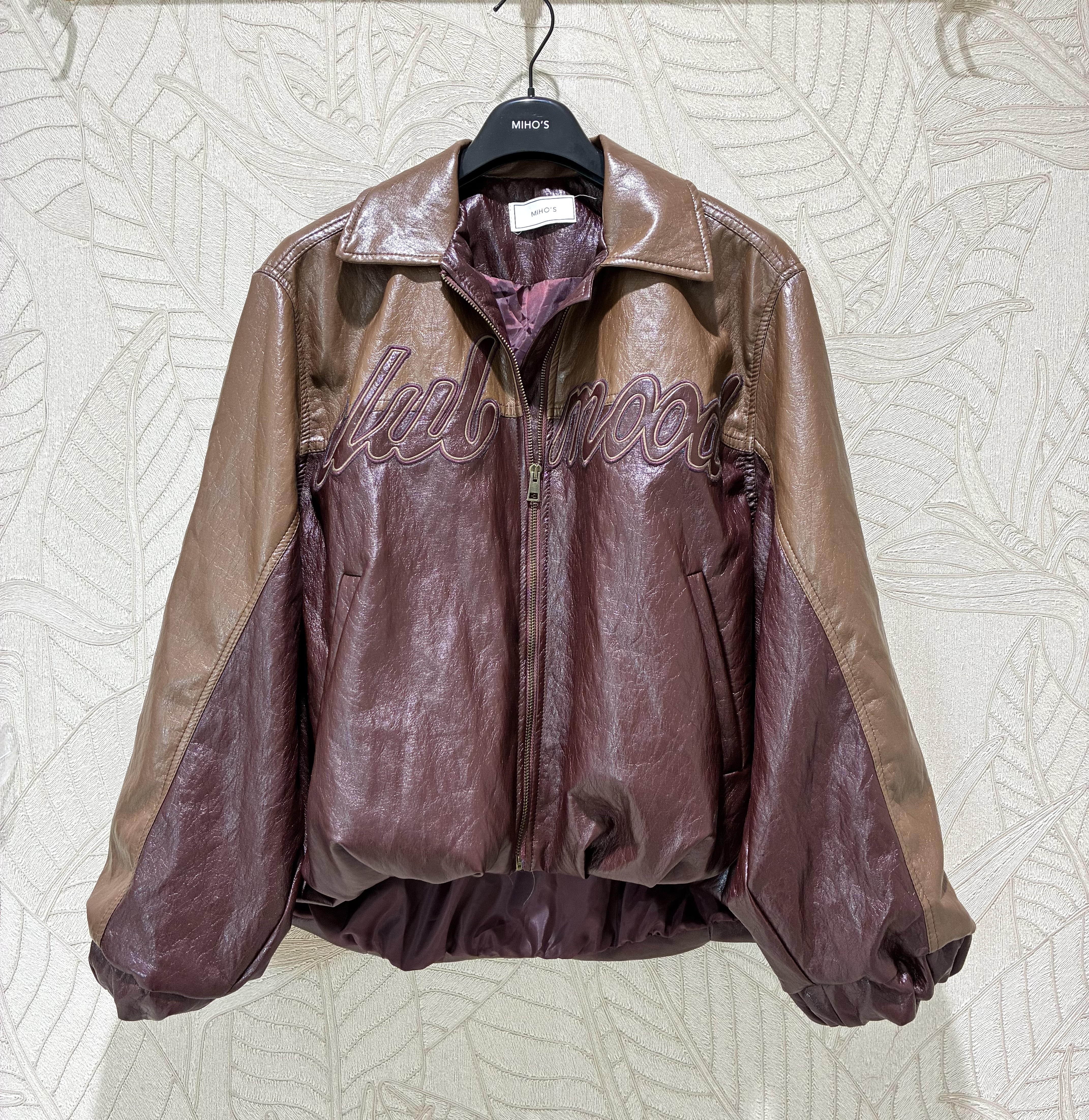 Oversize bomber bunda s límečkem