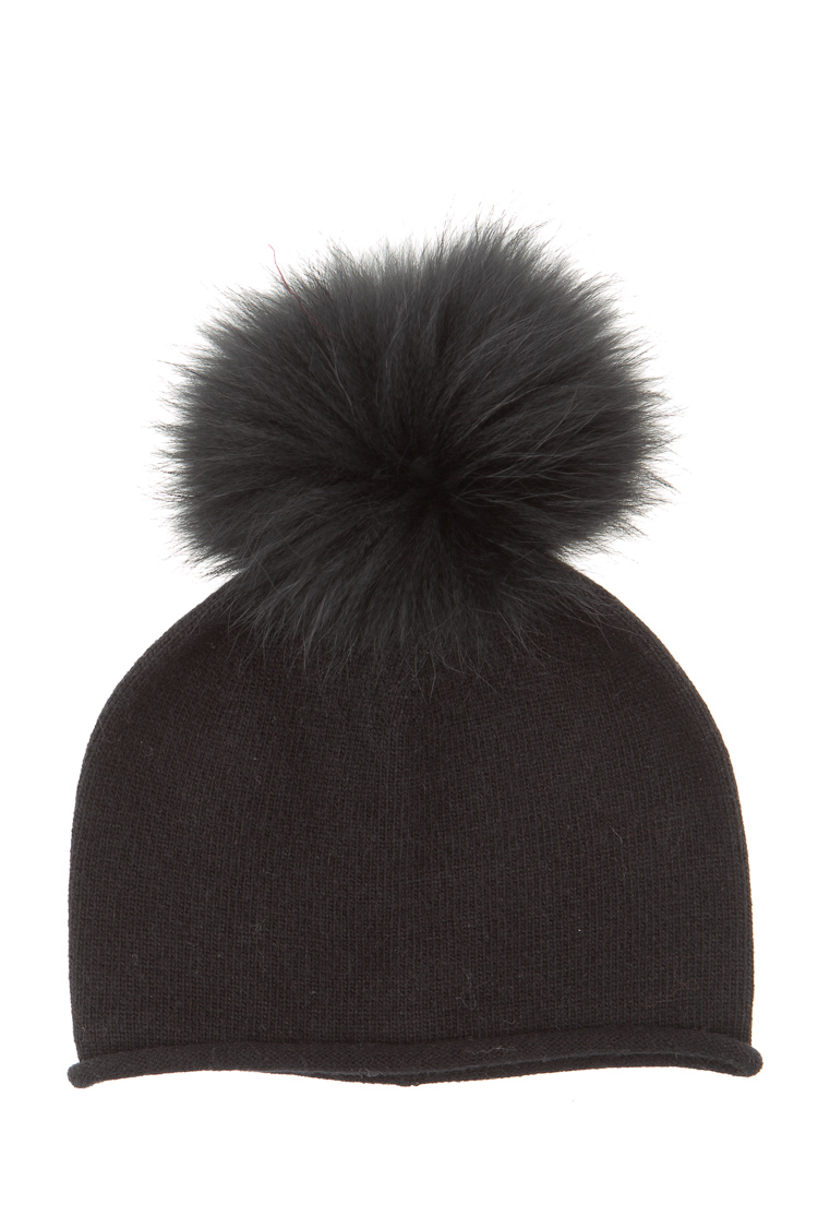 Čepice beanie s bambulí
