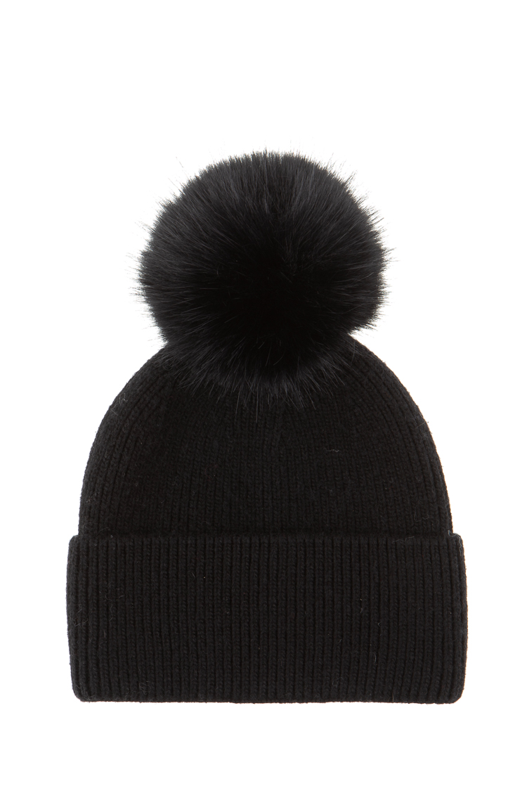 Čepice beanie s bambulí