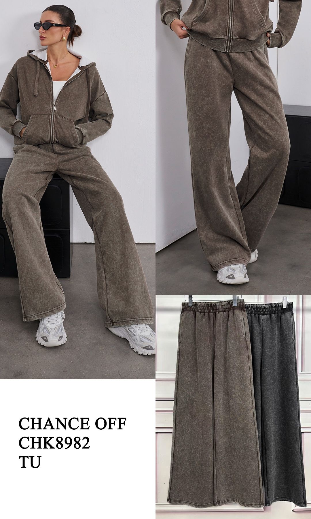 Kalhoty Wide Leg