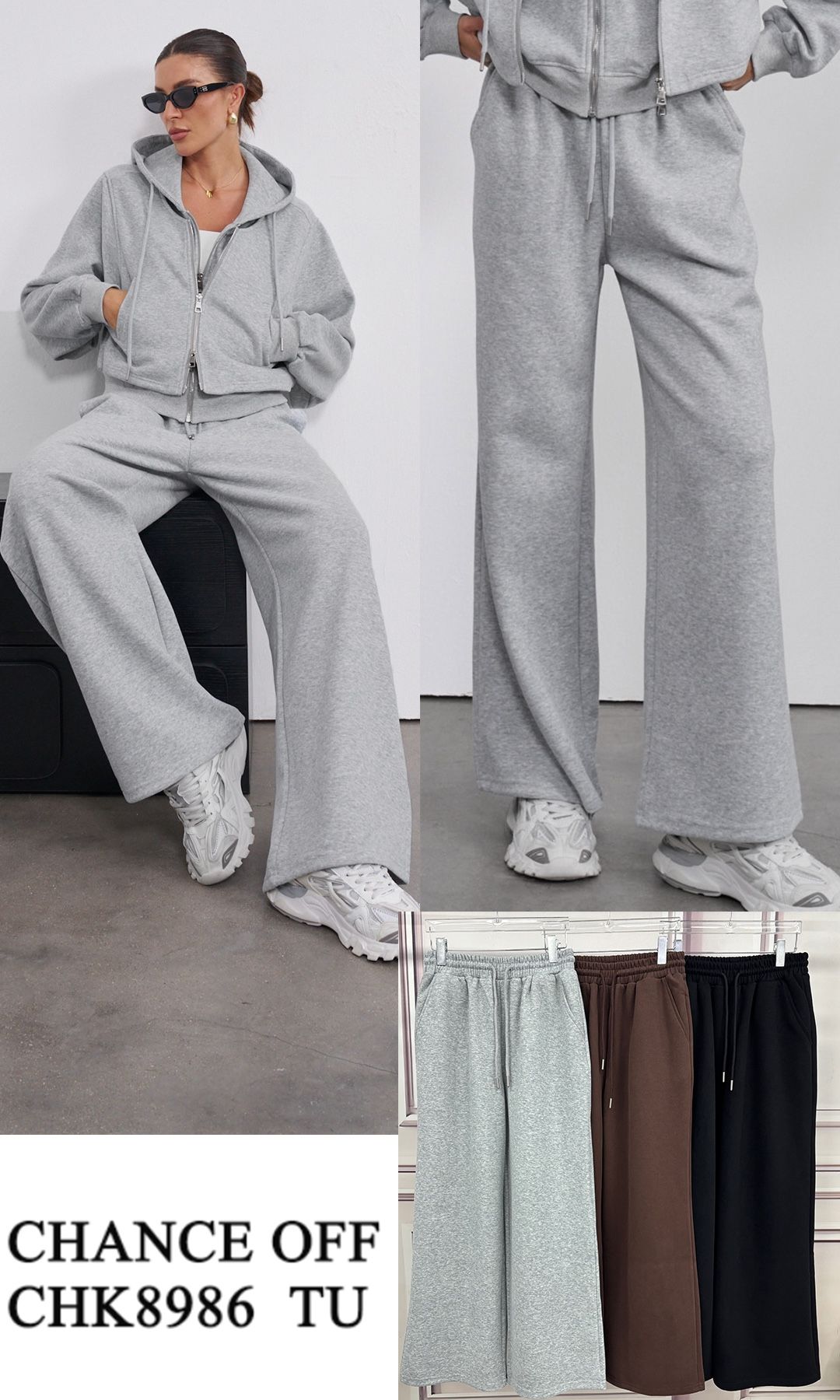 Kalhoty Wide Leg se Šňůrkou