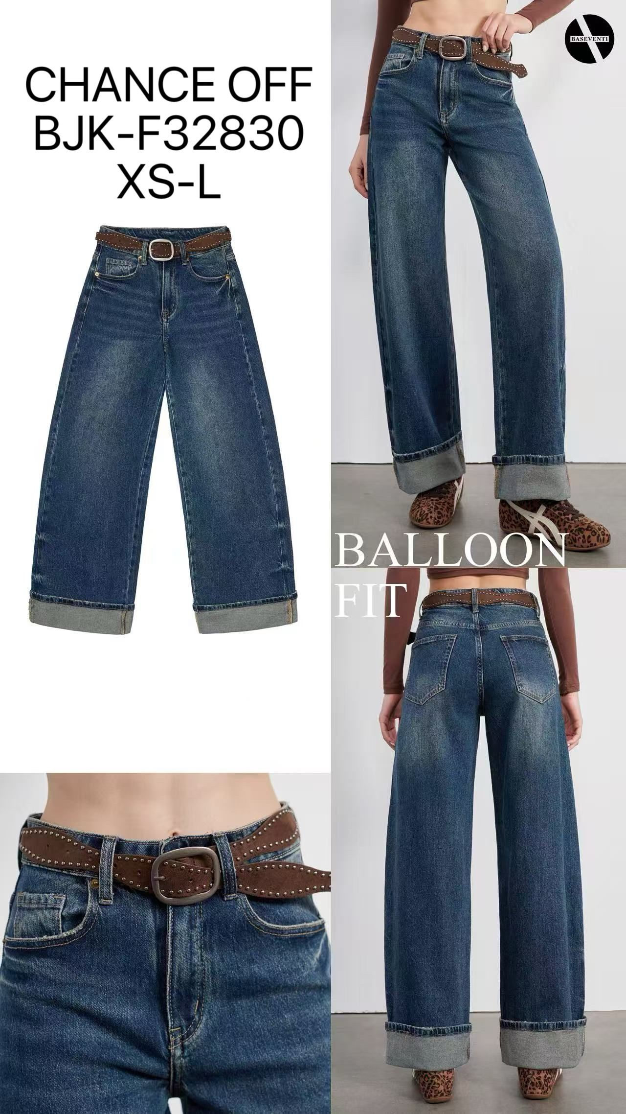 Džíny Balloon Fit