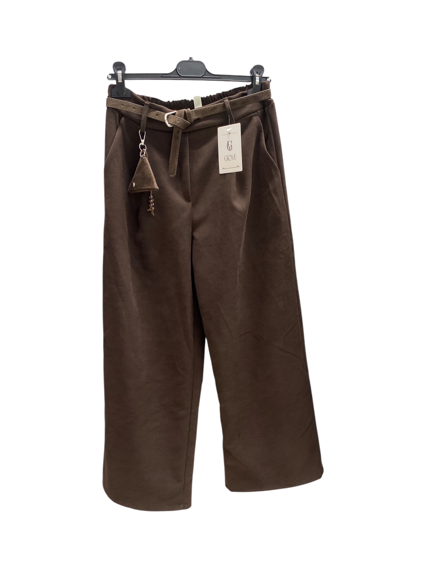 Kalhoty Wide Leg s Páskem