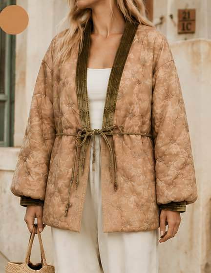 Prošívaná kimono bunda