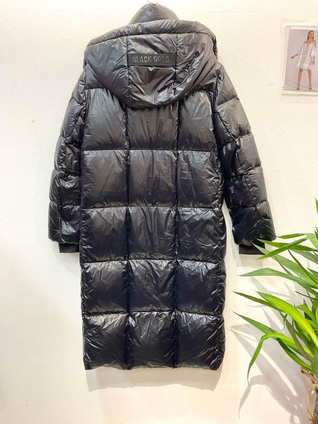 Oversize kabát s kapucí