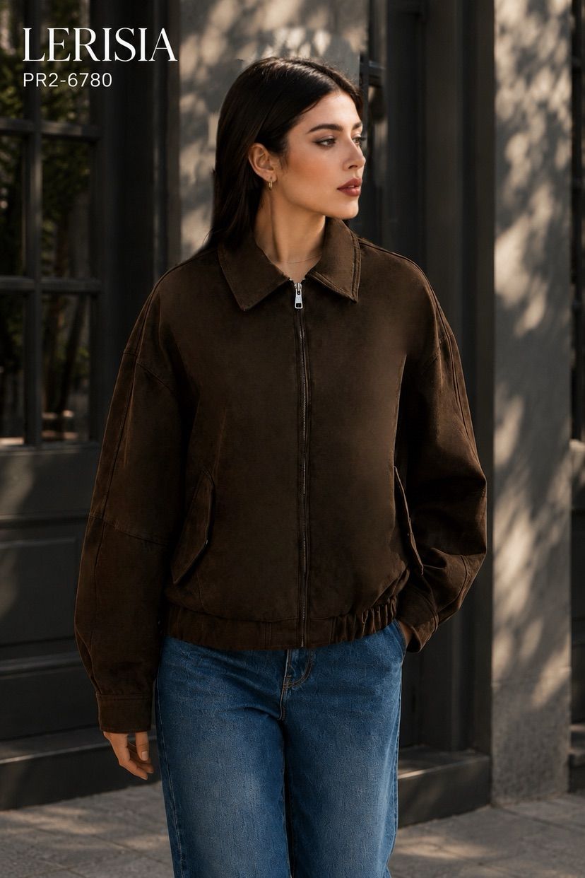 Oversized bomber bunda