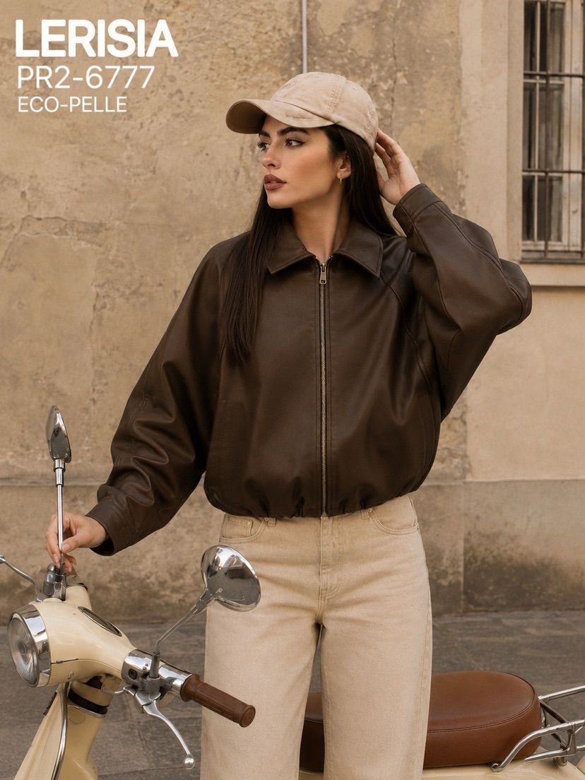 Oversize bunda s límcem