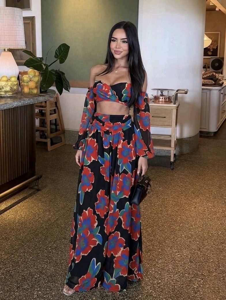 Květinový set Bandeau Maxi