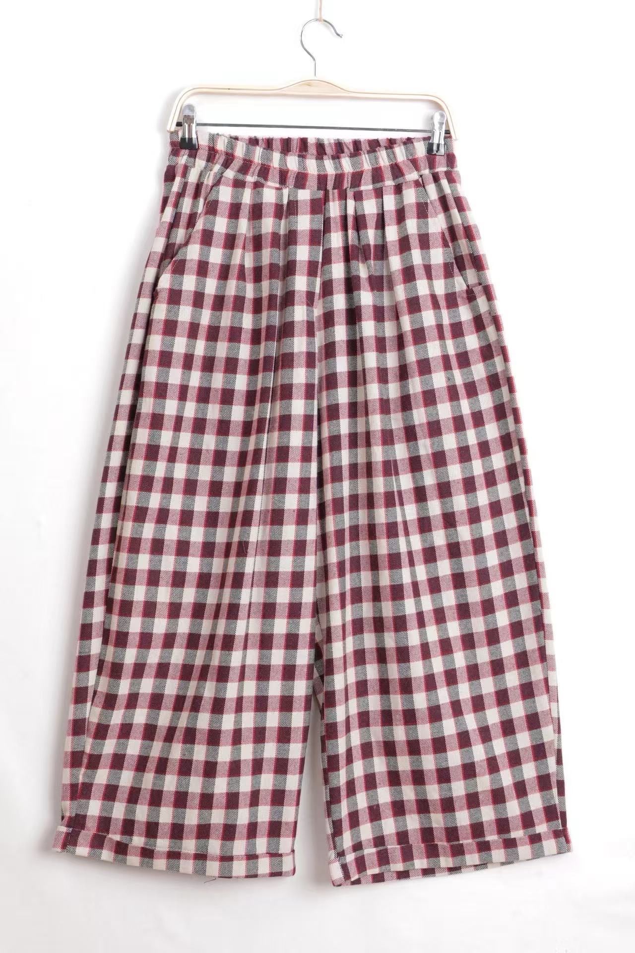 Culottes s elastickým pasem