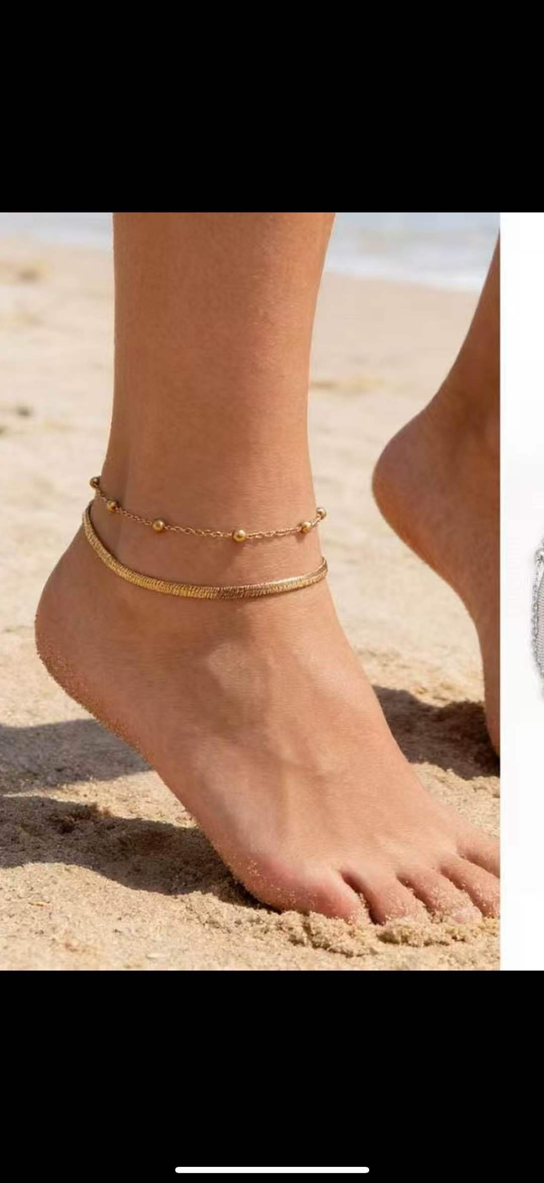 Anklet s Maličkými Korálky