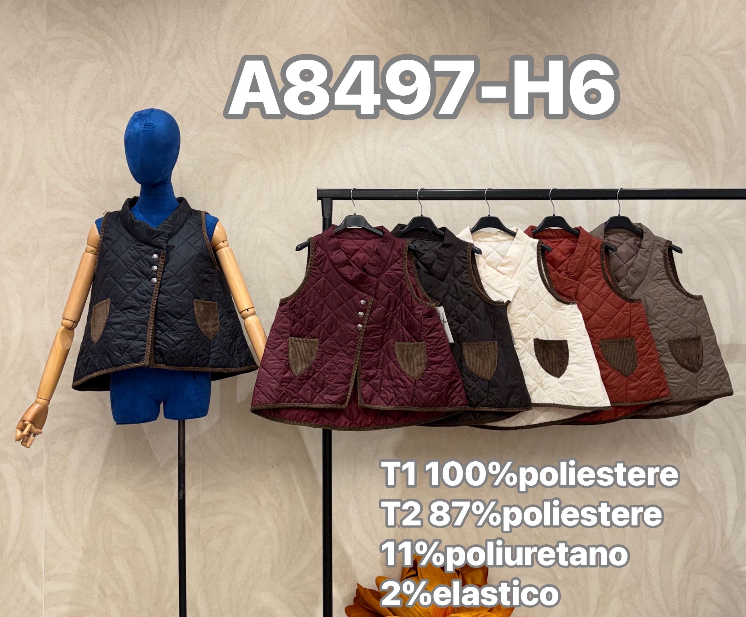 Vesta A‑line s výstřihem do V