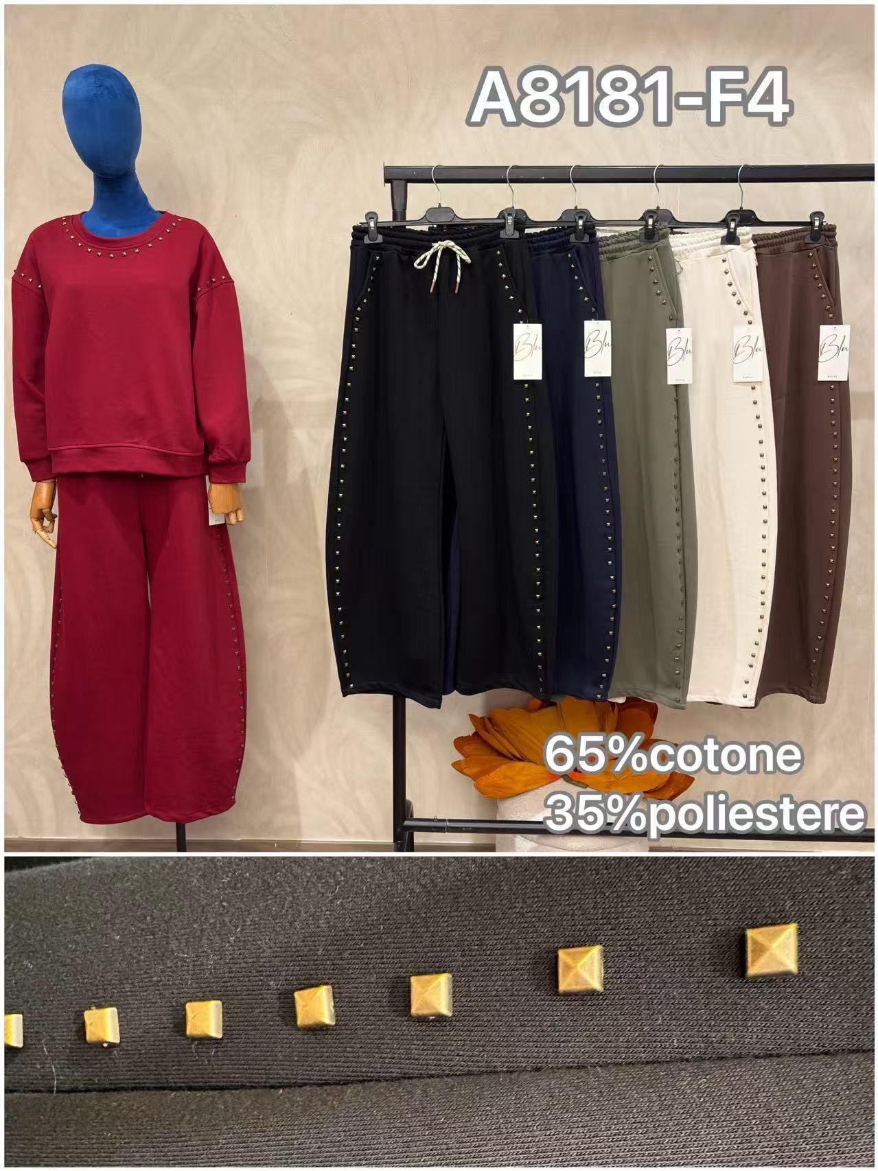 Tepláková souprava s volným střihem