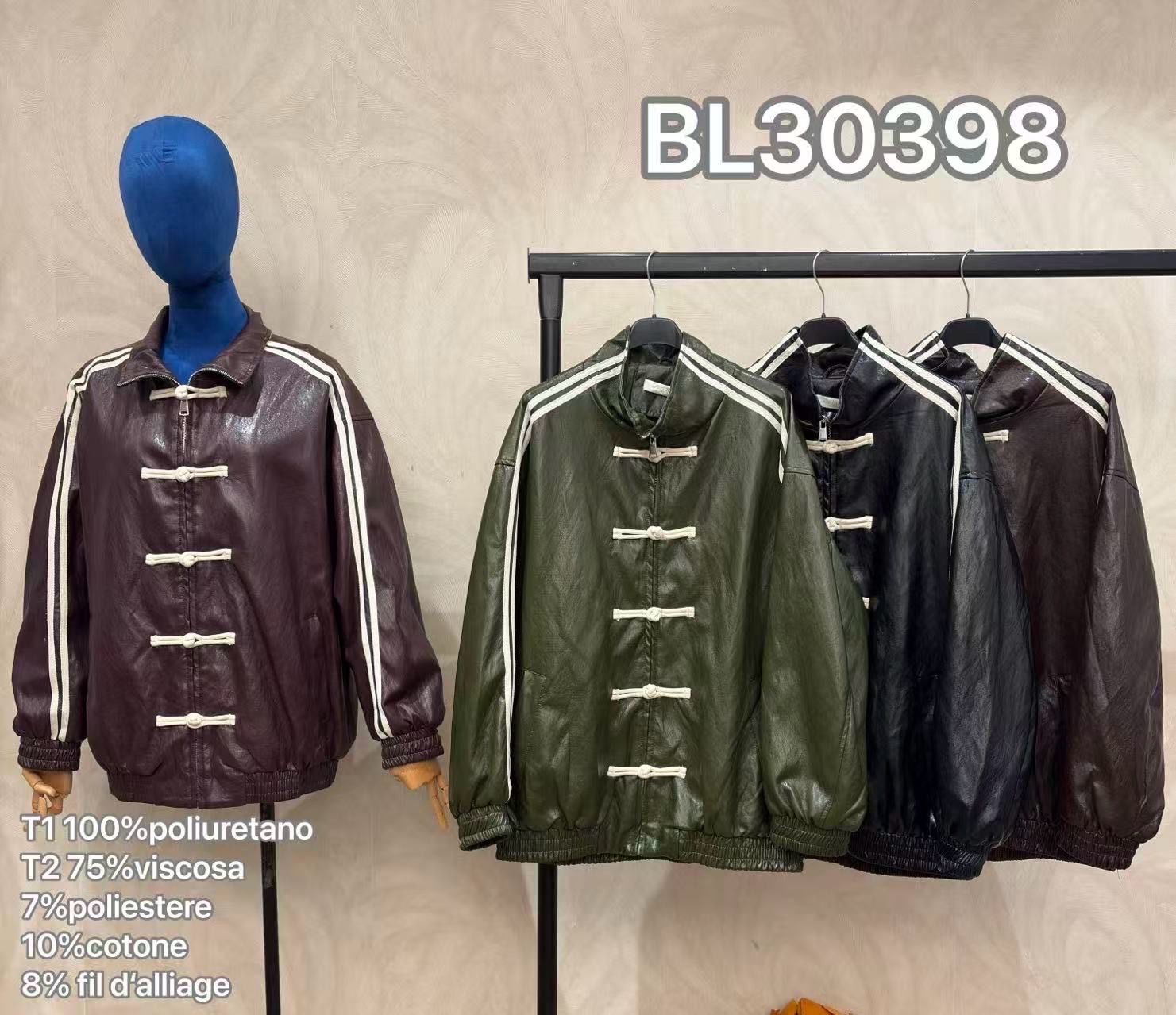 Oversize bomber bunda