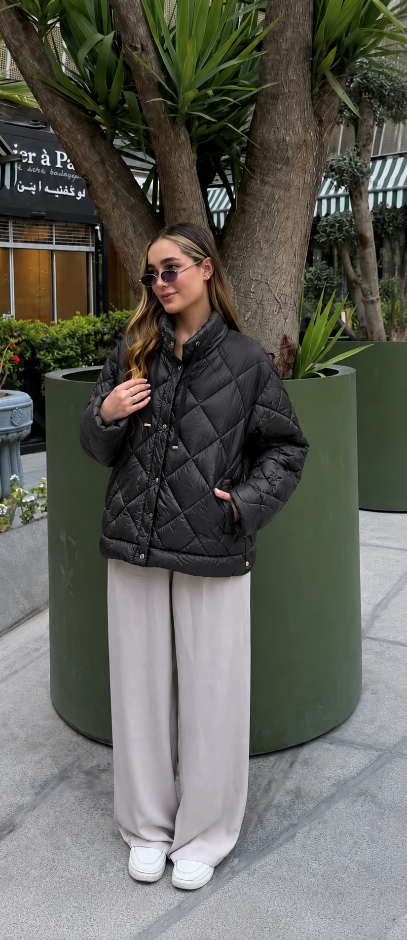 Oversize bunda s rolákem