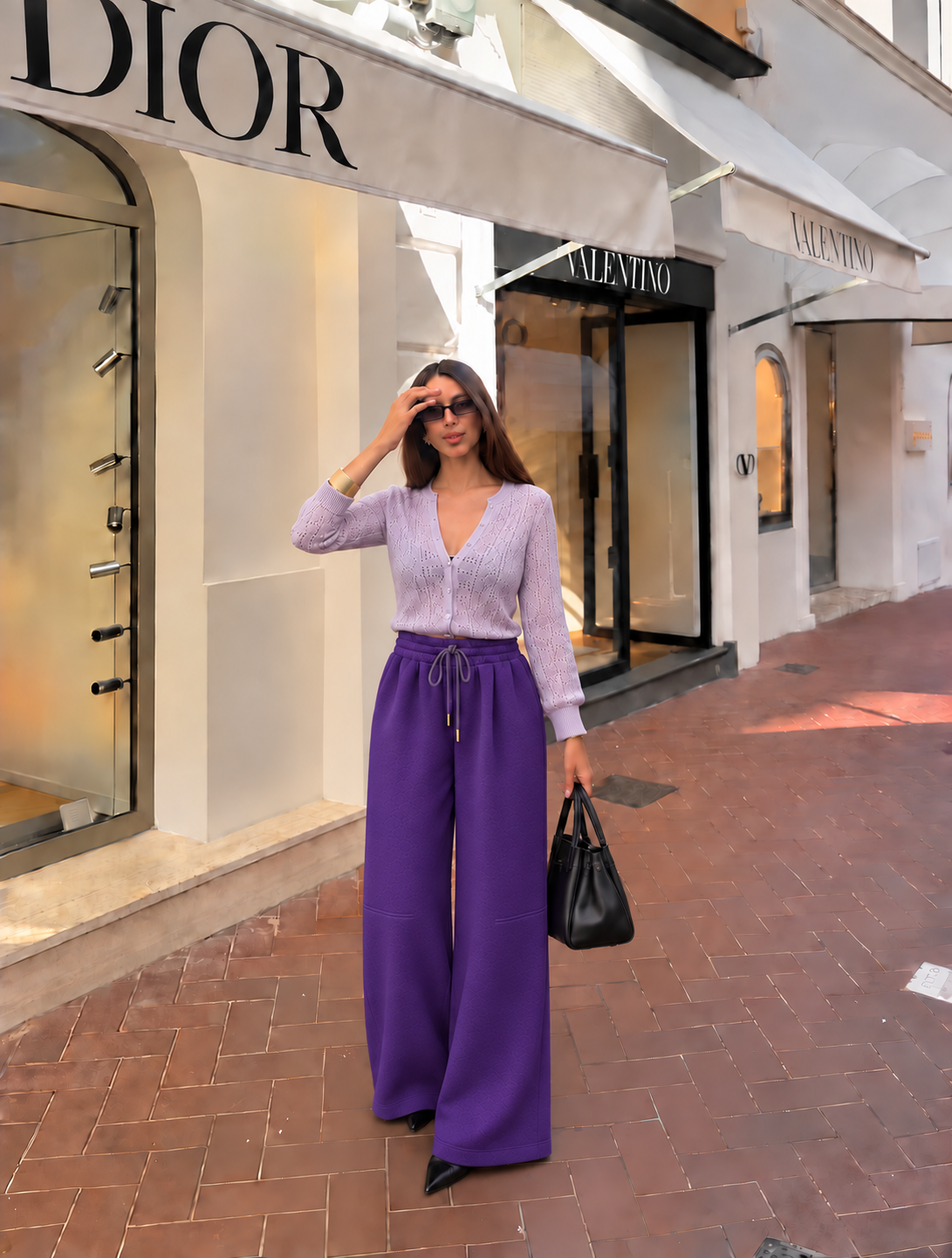 Kalhoty Wide Leg