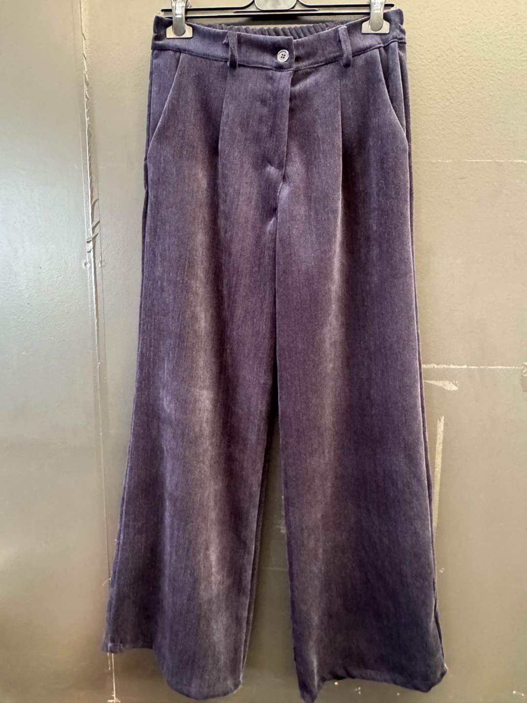 Kalhoty Wide Leg s Plisováním