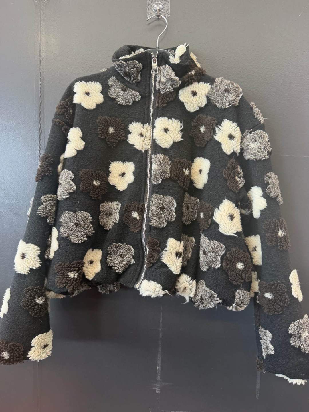 Teddy bunda se stojáčkem